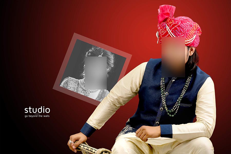 professional-bride-and-groom-wedding-cover-psd
