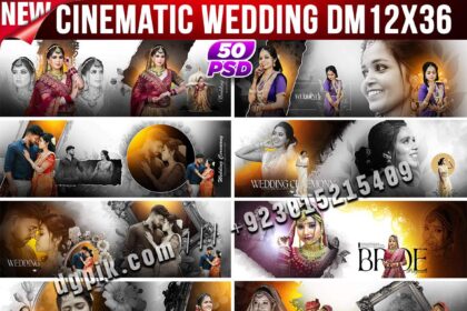 New 12x36 Cinematic Wedding DM 50 PSD