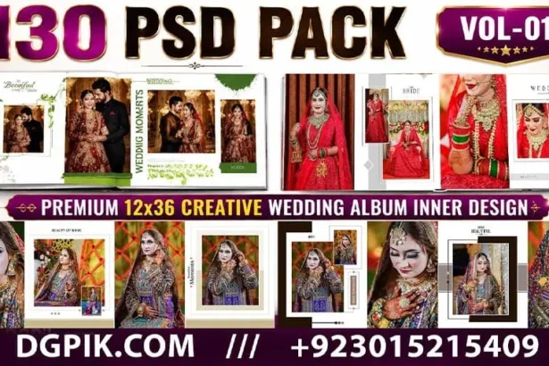 DGPik.com Premium 12x36 Creative Wedding Album inner Design 130 PSD Vol01 (1)