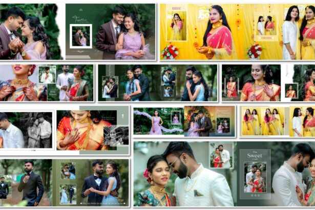 Free 10 Wedding Album 12x36 Inner PSD Download