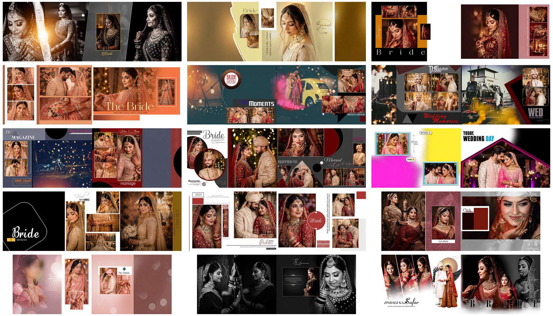 Free 12x36 Wedding Album 15 PSD Download