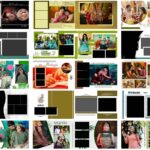 15 12X36 Mehndi Album Free PSD Designs for Photoshop 2026